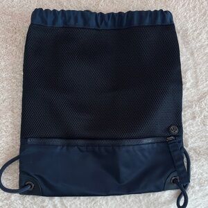 Lululemon Athletica Navy Mesh Backpack